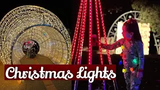 BEAUTIFUL CHRISTMAS LIGHTS FOR A FAMILY NIGHT OUT || VLOGMAS 2021