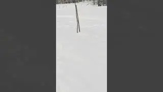 River, ice and lots of snow.👀