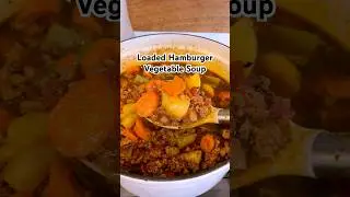 Суп из гамбургеров с высоким содержанием белка (ТАК ВКУСНО!!)