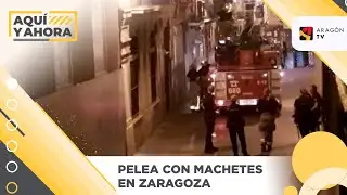 Pelea con machetes en Zaragoza