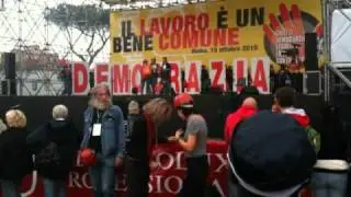 Il discorso delle lavoratrici Agile ex-Eutelia
