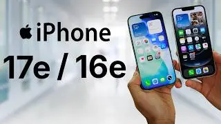 iPhone 17E против 16E &mdash; это потрясающе! | Важные новости