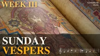 Jan 25 - Sunday Evening Prayer | Divine Office Vespers