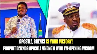 Apostle, Silence Is Your Victory! Prophet Defends Apostle Maina Ng&rsquo;ang&rsquo;a With Eye-Opening Wisdom