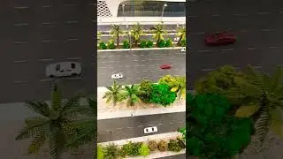 Mini Road mini car Mini building 👌👌