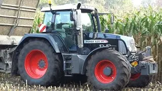 Mais hakselen | Claas Jaguar 965 + Black Fendt 820 Vario TMS | Pleizier & Timmer | 2017
