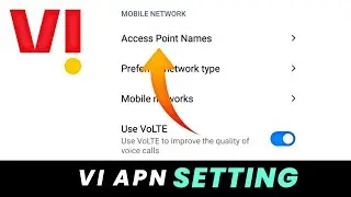 Latest Vodafone Apn Settings | Vi Internet  Settings October 2022 | Vodafone Apn Settings
