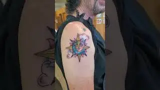 Coverup ☀️Sun and 🌙Moon Tattoo #coveruptattoo #tattoos #tattooshop