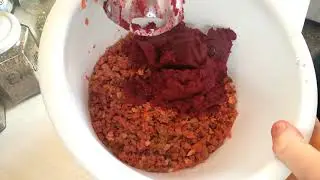 Hamburguesa de remolacha