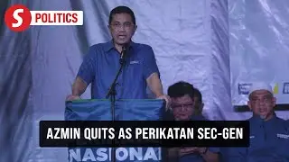 Azmin resigns as Perikatan sec-gen after Muhyiddin&rsquo;s exit