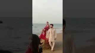Fawad Khan and ayeza Khan on Shoot