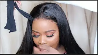 HOW TO PLACE A LACE FRONTAL WIG ON YOUR HEAD USING GOT 2 B GEL| 2019 WIG TUTORIAL