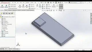 Модуль 1 SA SolidWorks Урок 3 Плитка шоколада
