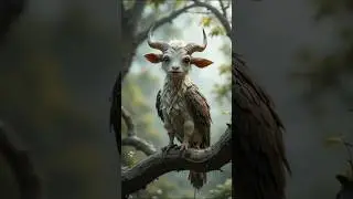 You Won't Believe This Adorable Bird-Goat Hybrid Exists! #nature #forest #animals #mother #love