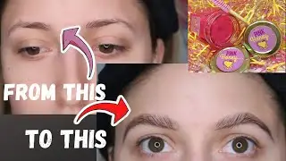TESTING BROW SOAP | PINK HONEY FIRST IMPRESSION *insta made me buy