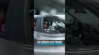 Cop Realizes He's Talking To A G@ng Leader 😱🤯