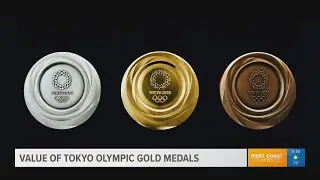 What is the value of an Olympic Gold Medal? Tokyo Olympic Games