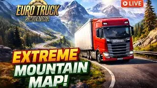 🔴Euro Truck Simulator 2 LIVE | ETS2 Tamil Chill Mountain Driving + Song Vibing Live Stream