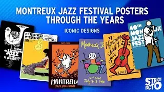 Montreux Jazz Festival PostersThrough the Years - Iconic Designs