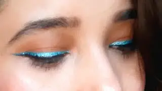 Electric Blue Eyeliner Tutorial For Beginners | Swiss Beauty | Style With Shivi