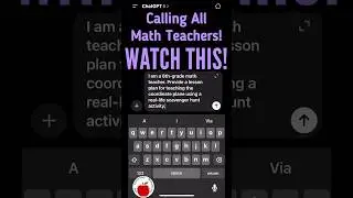 🗺️ Engaging Coordinate Plane Scavenger Hunt for 6th Grade Math Class via ChatGPT