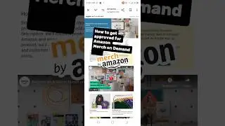 How to get approved on Amazon Merch on Demand #amazonmerchondemand #amazon #amazonmerch