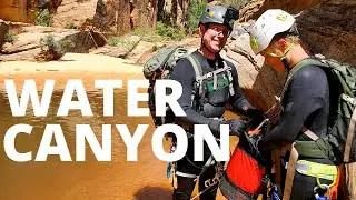 Canyoneering Water Canyon, Alternate Start, Canaan Mountain Wilderness, Utah