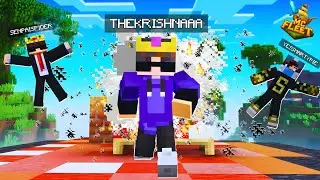 The MOST INSANE Victory in Minecraft Bedwar...MCFLEET