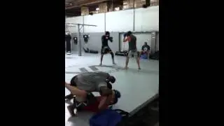 Michael Bisping No Gi Training
