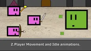 Rogue Like Top Down 2.Player Movement and Idle Animations (OLD SEE DESCRIPTION)