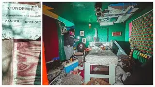 Weird Tiny House Abandoned Full of Stuff, Alton Illinois - Rust Belt America&rsquo;s Most Haunted Town