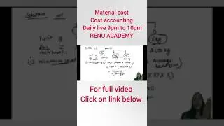 Material cost past year question| cost accounting | Bcom | bcom Hons #shorts #shortvideo #ytshorts