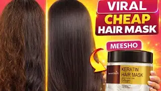 Smartdrops keratin hairmask 😱 #yt #youtube #youtubers #haircare #meesho #meeshofinds #shortsfeed 