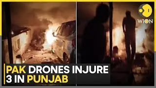 India Pakistan War: 3 Injured In Pak Drone Attack In Punjab's Ferozepur | Operation Sindoor | WION