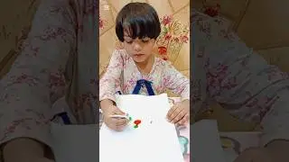 🌈❤️🤩Easily Drawing step by step short4️⃣#shorts #kids #art  #drawing  #subscribe