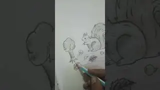 #how to draw view of nature #subscribe #like #share #ishuarts #viral#shorts #ytvideo