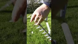 How to scarify a lawn by hand 💪