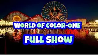 World of Color-ONE | Full Show | Including the Inside Out 2 Pre-Show!! | DCA | July 2024