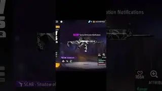 New Weapon Royal Scar Skin‼️#freefire #shorts #shortfeeds