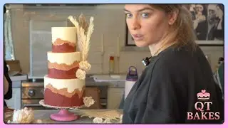 Wedding Cake Final Touches