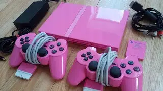 Распаковка PlayStation 2 Pink Slim