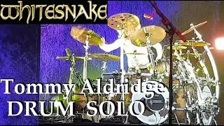 Whitesnake - Tommy Aldridge drum solo (Krak&oacute;w , Polska 2022) Live , Koncert