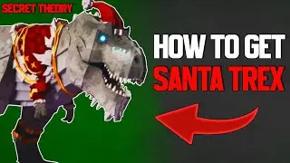 Как получить новый скин Санта-Трекса в Jurassic Blocky!