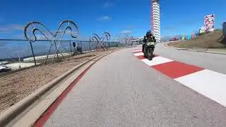 Peppermint Parkway COTA Christmas display tunnel tour: Russ Scott during lunch break.