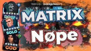The Matrix vs N&oslash;pe | AW6 S28 | Human Torch vs Mangog bossfight | Marvel contest of champions