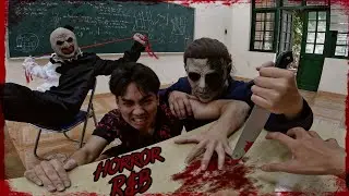 A Construction Worker Escaping from Two Killers!!!( horror ov parkour )