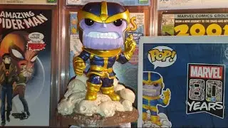 Thanos SNAP Funko Pop Marvel 80 years 6 inch PX Previews Exclusive: Unboxing and Review