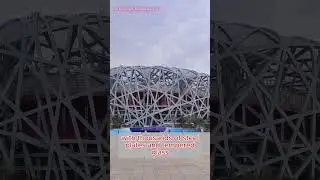 The venue of the spectacular 2008 Beijing Olympics #travel #beautiful #travelphotography