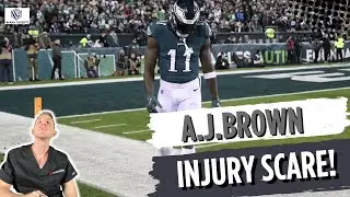 Doctor Explains A.J. Brown Hamstring Injury!