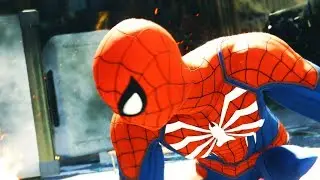 Marvel's Spider-Man (PS4 1080p) - Advanced Suit Gameplay: Free Roam & Crime Fighting